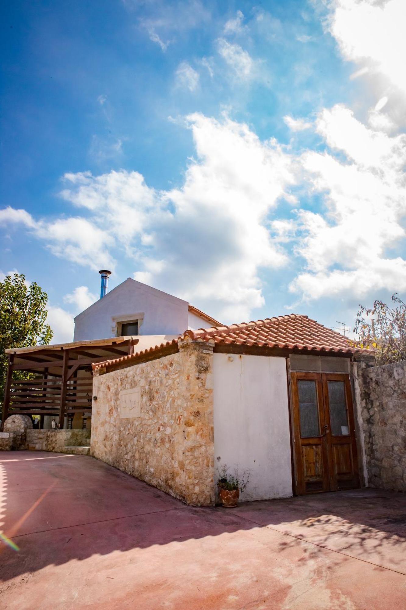 Casa Di Santolo Villa Platanias  Ngoại thất bức ảnh